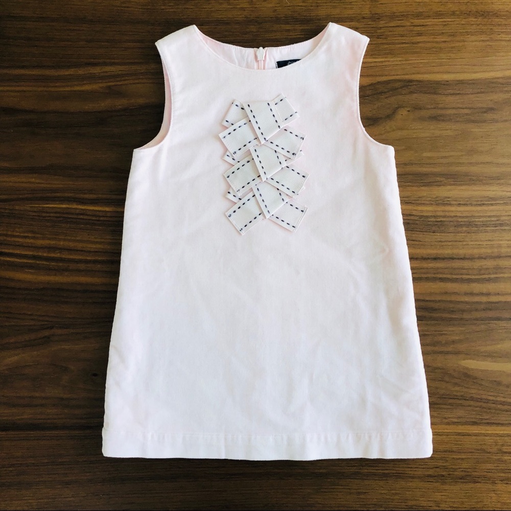 Lili Gaufrette Pink Jumper Shift Dress - Toddler